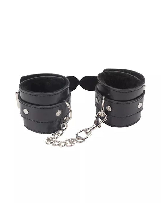 Obey Me Leather Hand Cuffs